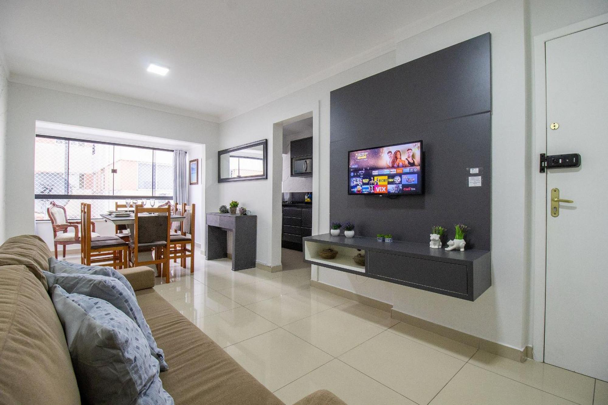 Bk34 - 2 Dorm Climatizados, Prox Calcadao, Garagem Apartment *